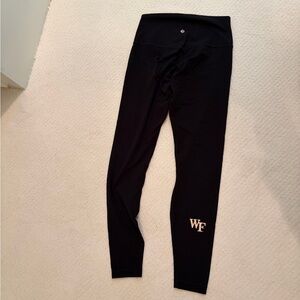 LULULEMON Wake Forest University Women's Align High Rise Pants WF Like New 8